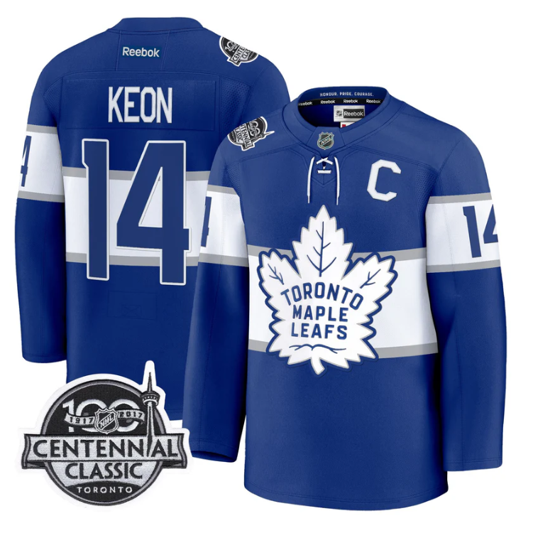 Dave Keon Jersey #14 Toronto Maple Leafs Timeless Stitched
