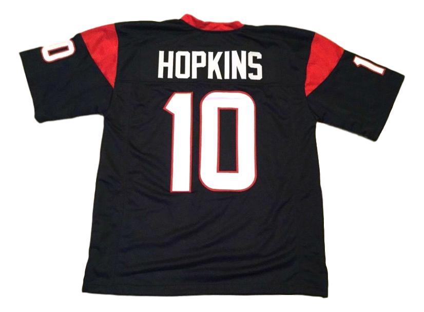 DeAndre Hopkins Jersey #10 Custom Unsigned Football Stitched Black