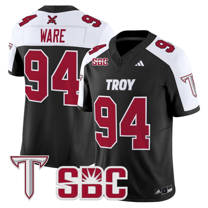 DeMarcus Ware Jersey #94 Troy Trojans 2025 Vapor Limited Stitched