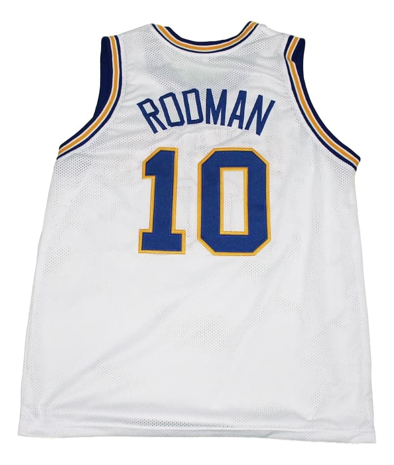 Dennis Rodman Jersey #10 Oklahoma Savages Basketball White (Copy)