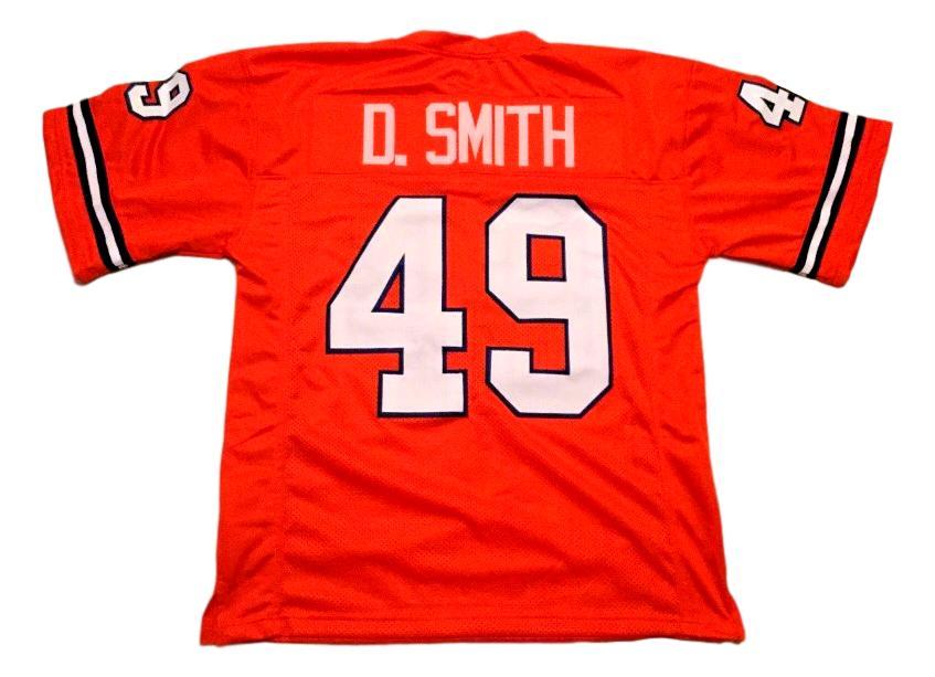 Dennis Smith Jersey #49 Custom Unsigned Football Stitched Orange