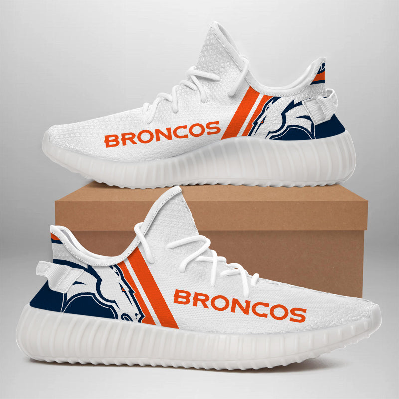 Denver Broncos NFL 350v Yeezy Sneakers For Men Women Fans