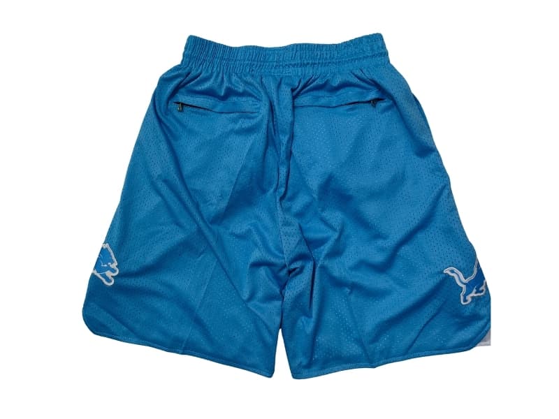 Detroit Lions Blue Shorts