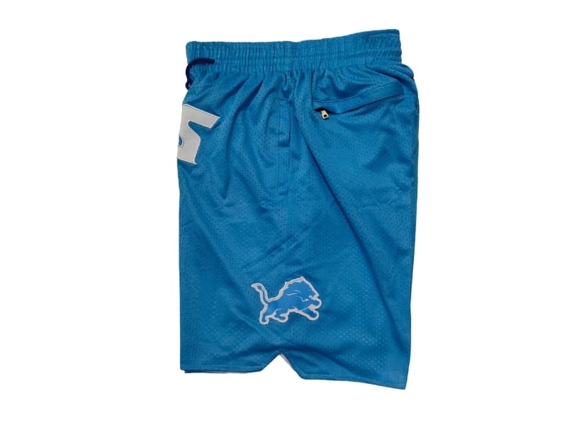 Detroit Lions Blue Shorts
