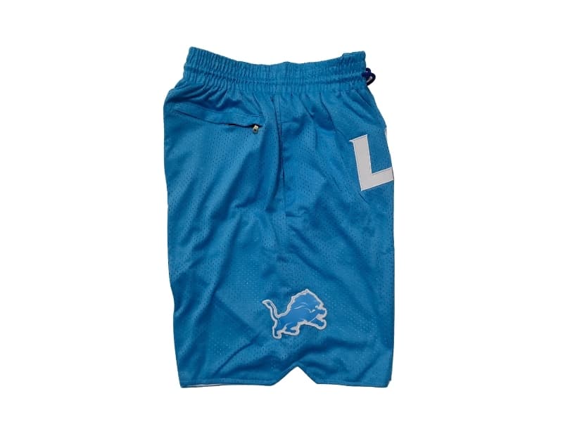 Detroit Lions Blue Shorts