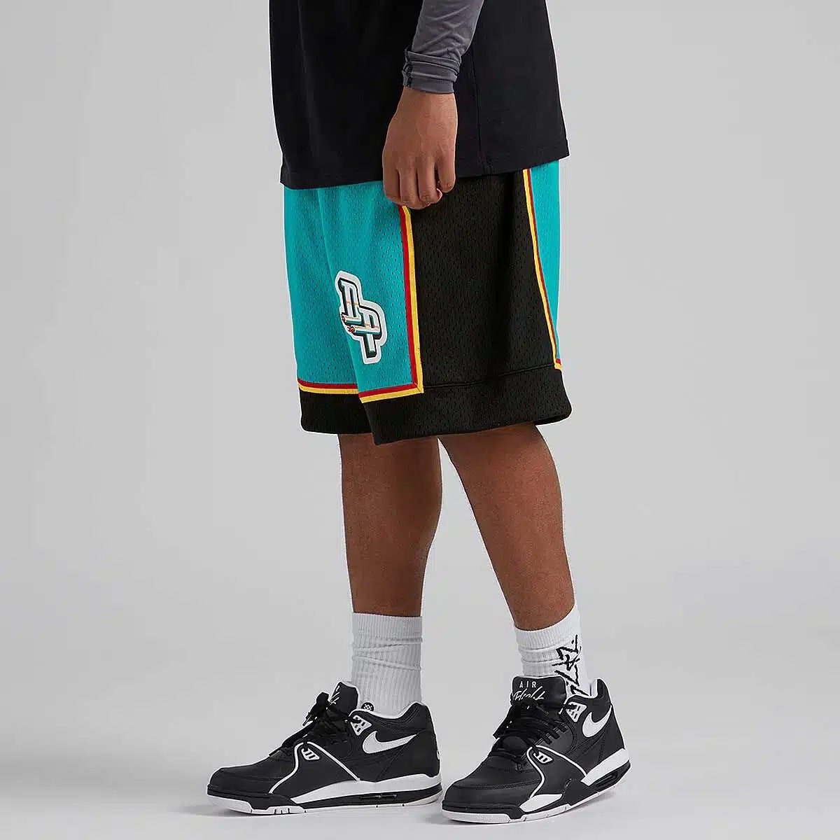 Detroit Pistons Green Hardwood Classics Shorts Green