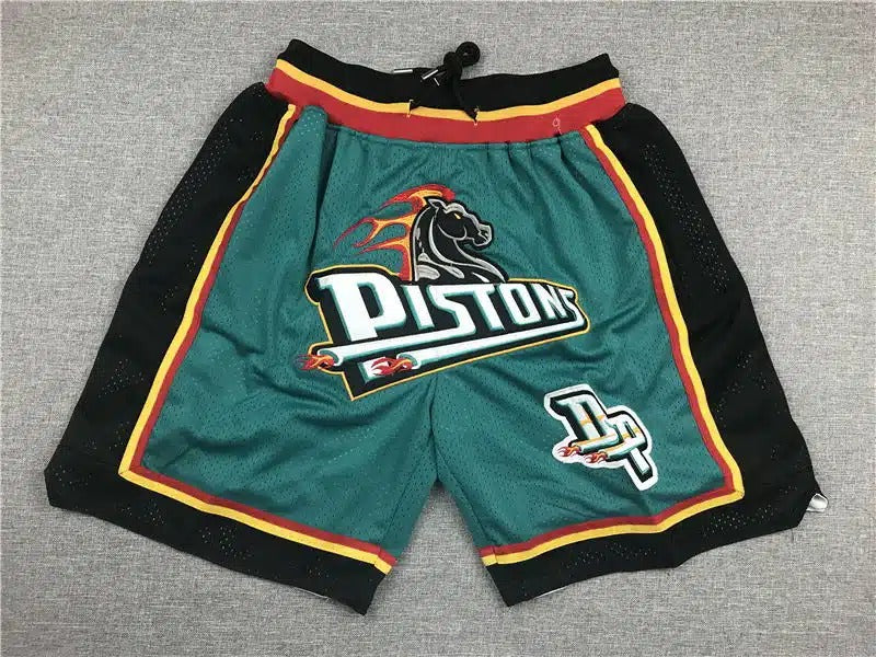 Detroit Pistons Shorts Teal