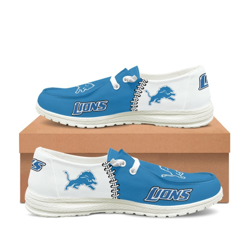 Detroit Lions BZ15 Sneakers Shoes For Men Women Fans