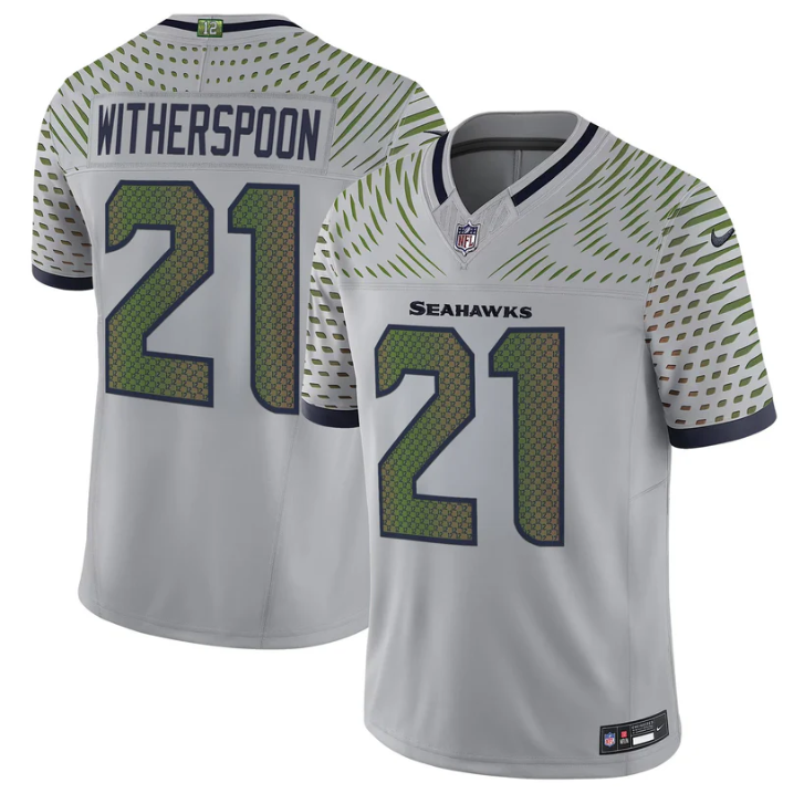 Devon Witherspoon Jersey #21 Seahawks 2025 Rivalries Limited Stitched