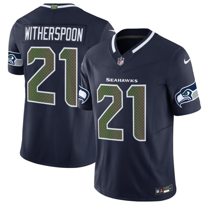 Devon Witherspoon Jersey #21 Seahawks 2025 Rivalries Limited Stitched