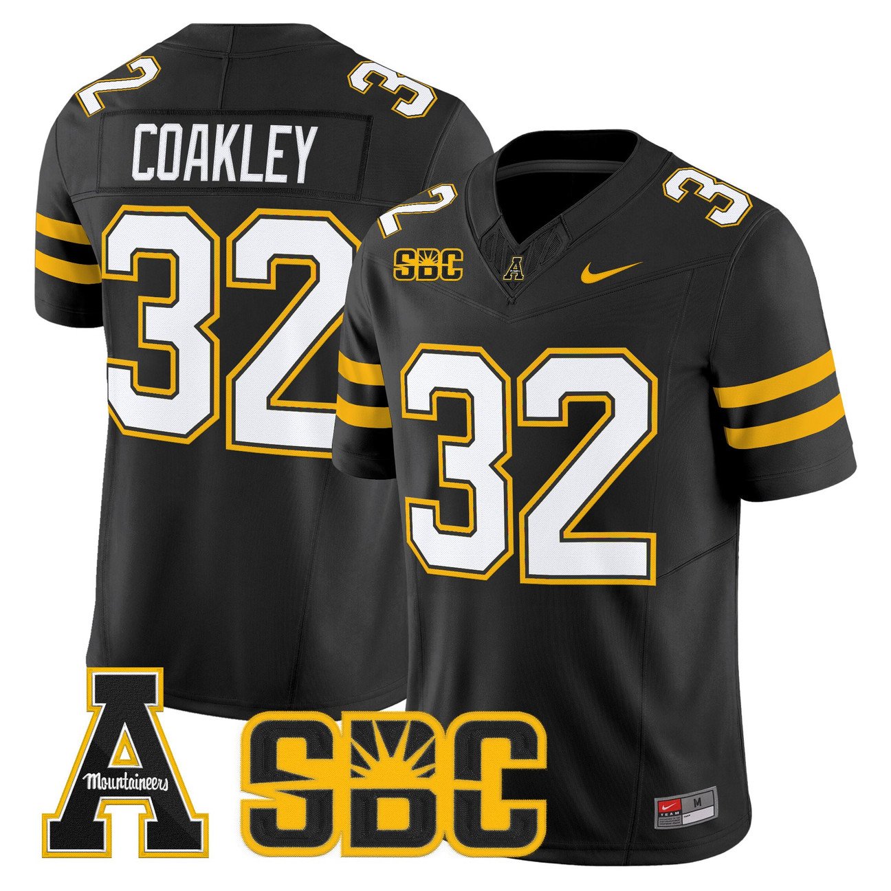 Dexter Coakley Jersey #32 App State Mountaineers 2025 Vapor Limited Stitched