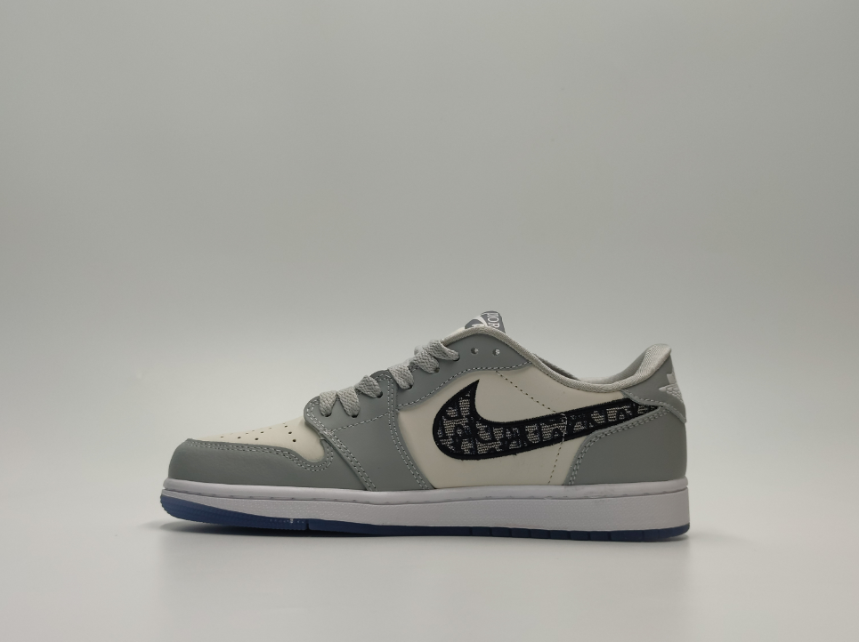 Dior x Air Jordan 1 Low Grey
