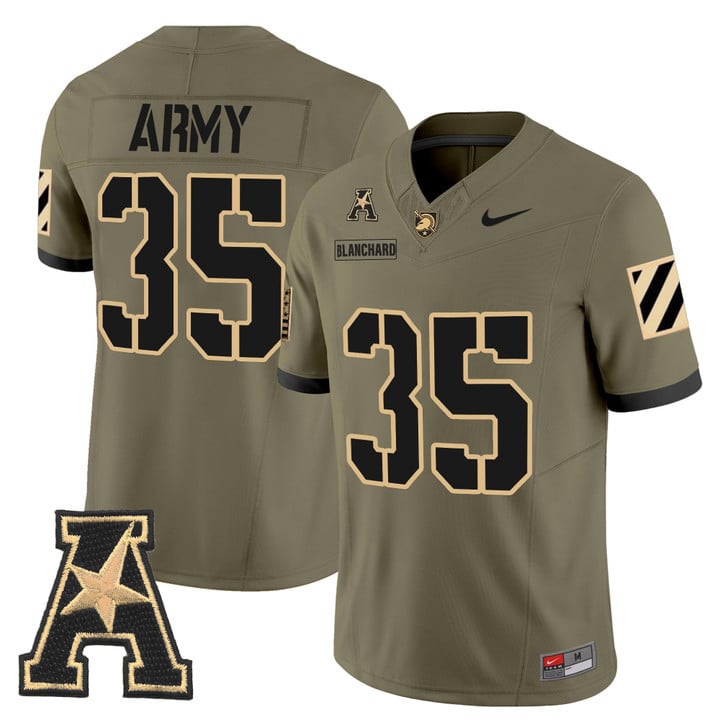 Doc Blanchard Jersey #35 Army Black Knights 2025 Vapor Stitched