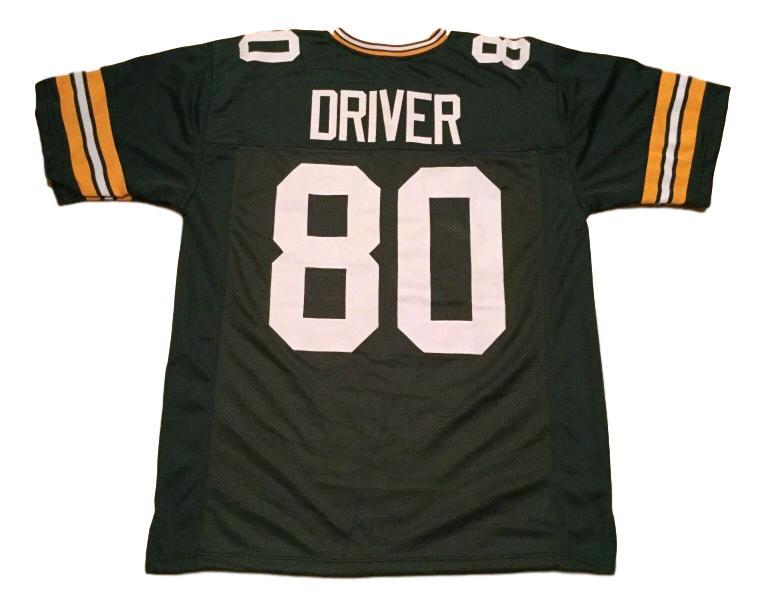 Donald Driver Jersey #80 Custom Unsigned Football Stitched Green