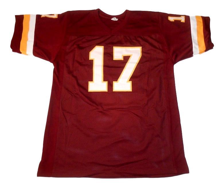 Doug Williams Jersey #17 Custom Unsigned Football Stitched Maroon