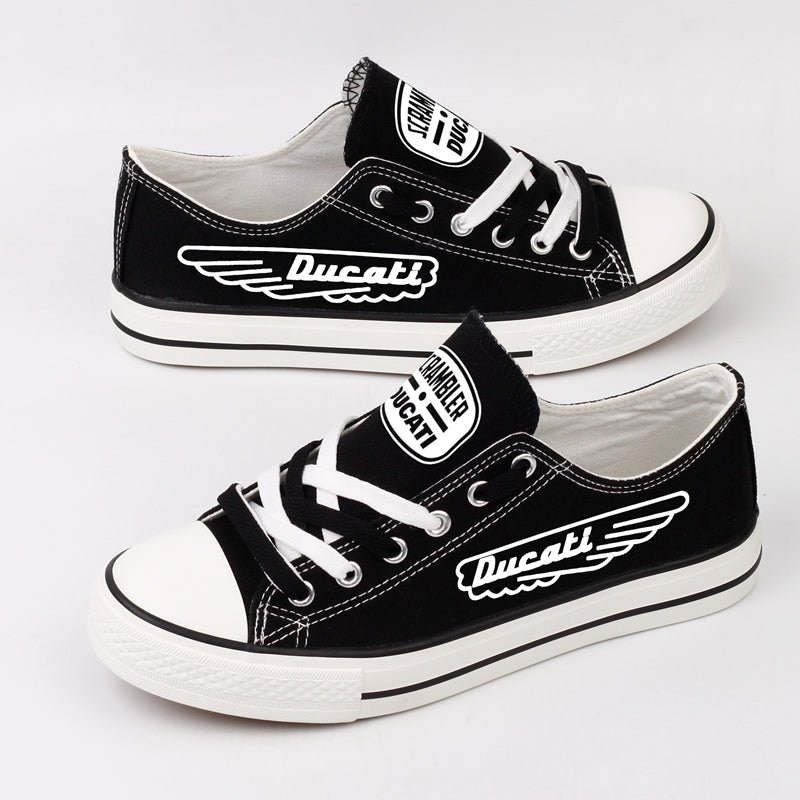 Ducati Canvas Sneakers Shoes For Men Women Fans