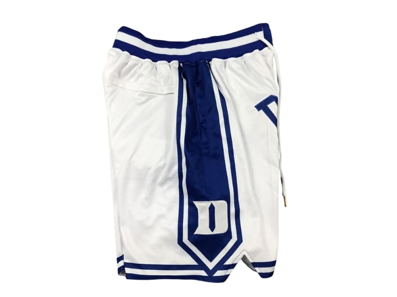 Duke Blue Devils Limited Performance Basketball Shorts – White
