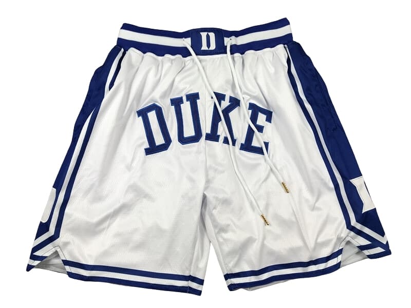 Duke Blue Devils Limited Performance Basketball Shorts – White