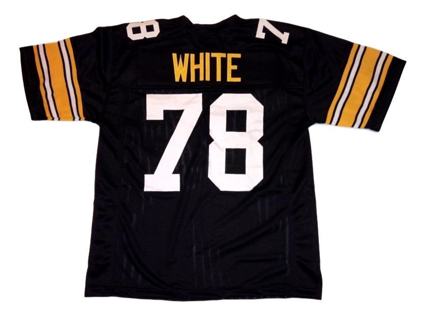 Dwight White Jersey #78 Custom Unsigned Football Stitched Black