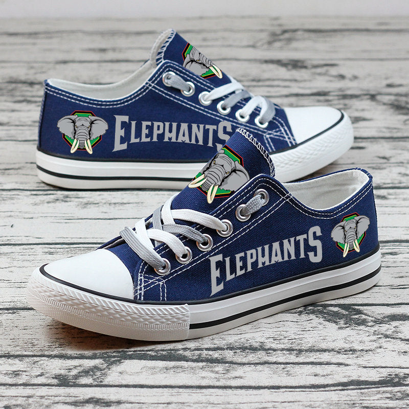Elephant Canvas Sneakers Shoes For Men Women Fans