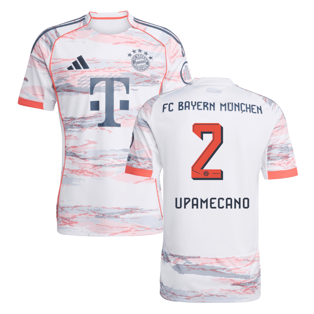 Eric Dier #15 Bayern Munich 2025-26 Away Men Jersey – White
