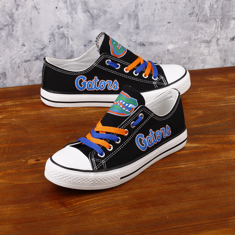 Florida Gators Limited Print NCAA College Students Low Top Canvas Shoes Sport Sneakers 1