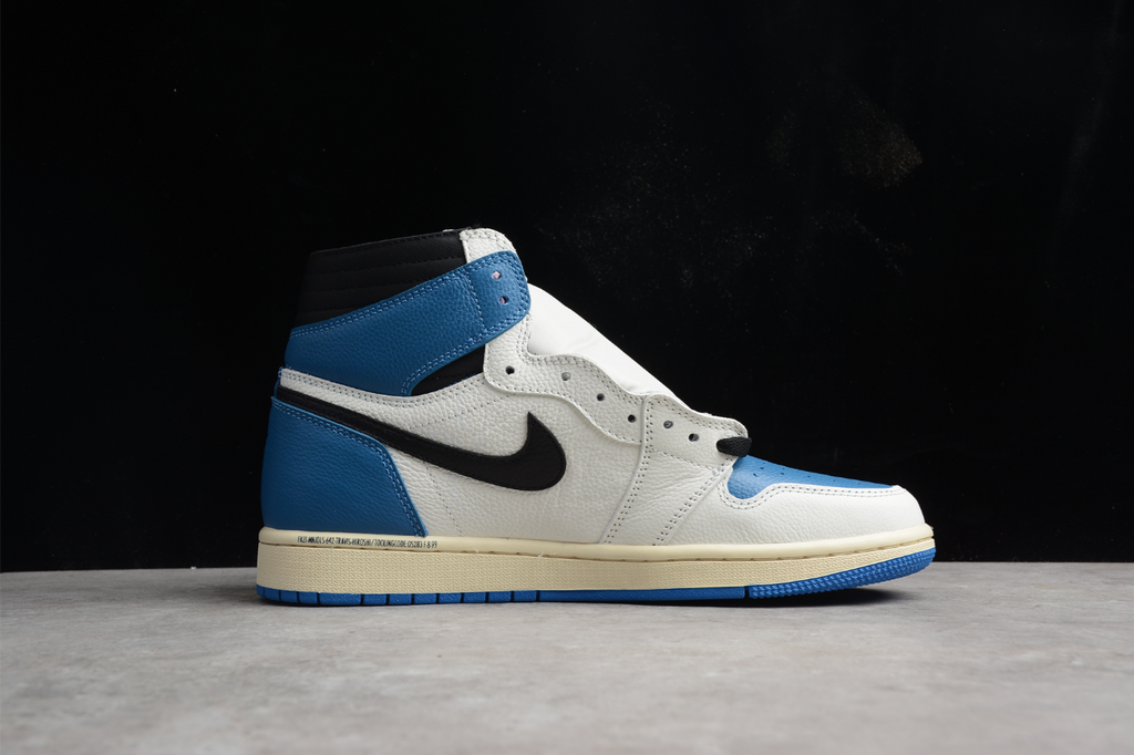 Fragment X Travis Scott X Air Jordan 1 Retro High OG Military Blue