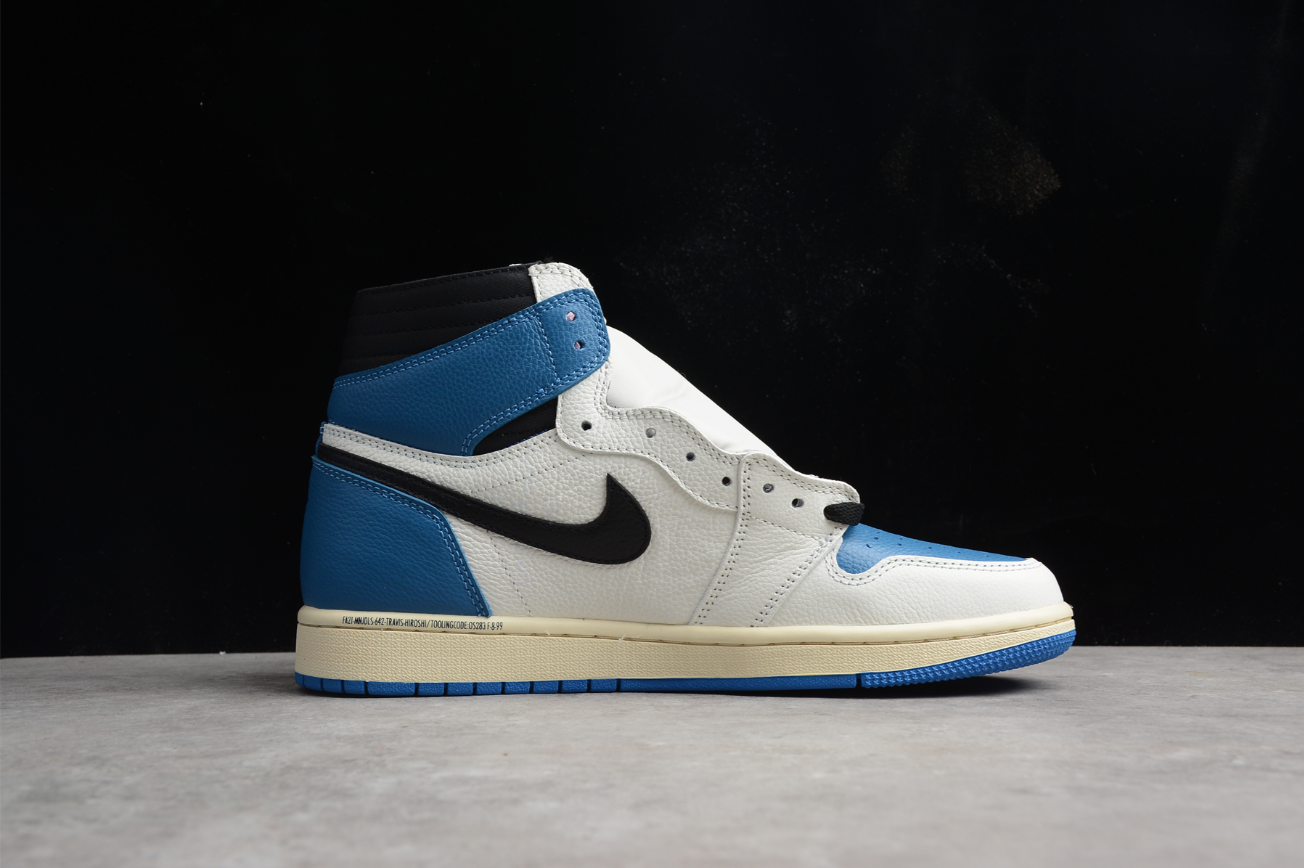 Fragment X Travis Scott X Air Jordan 1 Retro High OG Military Blue