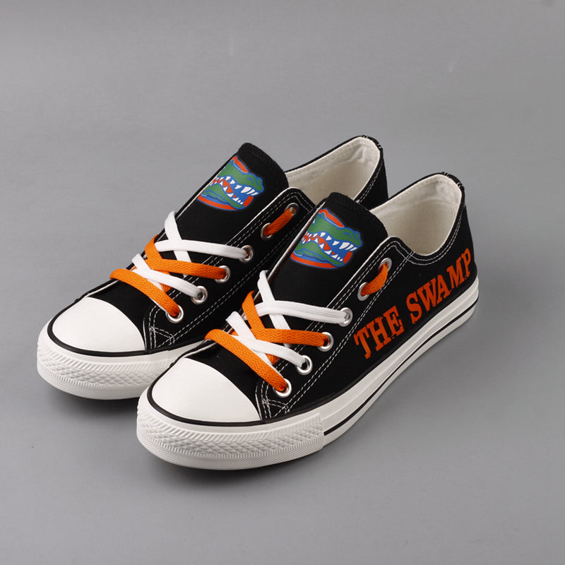 Florida Gators Limited Print NCAA College Students Low Top Canvas Shoes Sport Sneakers 3