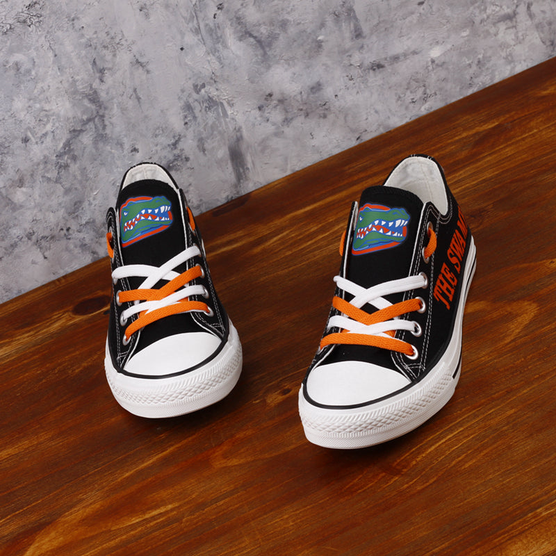 Florida Gators Limited Print NCAA College Students Low Top Canvas Shoes Sport Sneakers 3