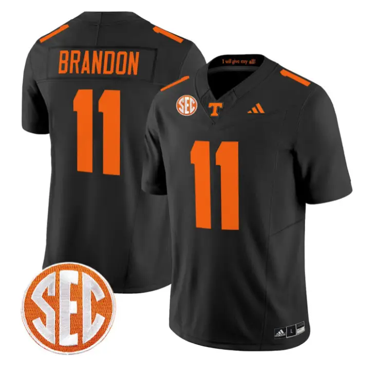 Faizon Brandon Jersey #11 Tennessee Vols 2026 Vapor Limited Stitched
