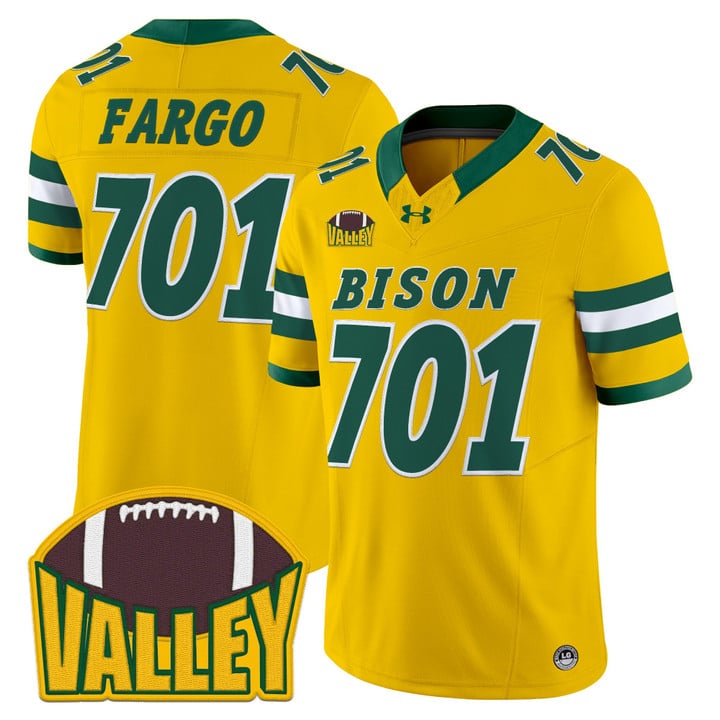 Fargo Jersey #701 North Dakota State Bison 2025 Limited Stitched