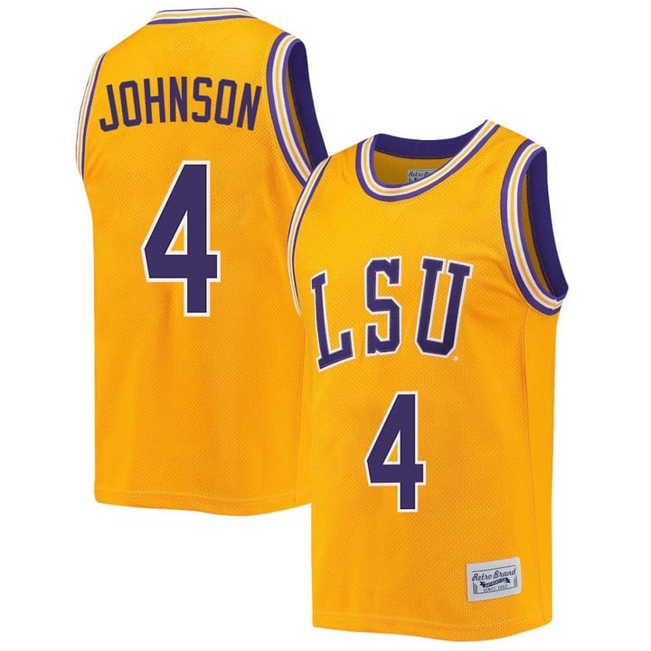 Flau'jae Johnson Jersey LSU Tigers Basketball 2023 NCAA College #4