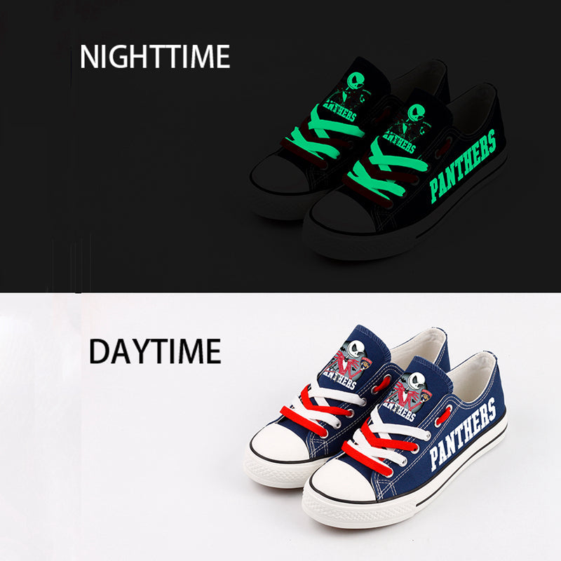 Florida PanthersLow Top Canvas Sport Sneakers Shoes For Men Women Fans