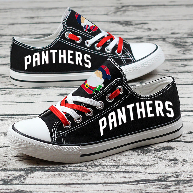 Florida PanthersLow Top Canvas Sport Sneakers Shoes For Men Women Fans