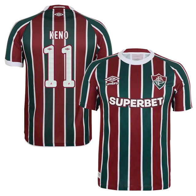 Fluminense Keno 11 Home 2025-26 Jersey – Red Green