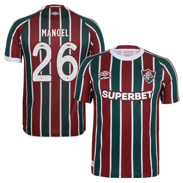 Fluminense Manoel 26 Home 2025-26 Jersey – Red Green