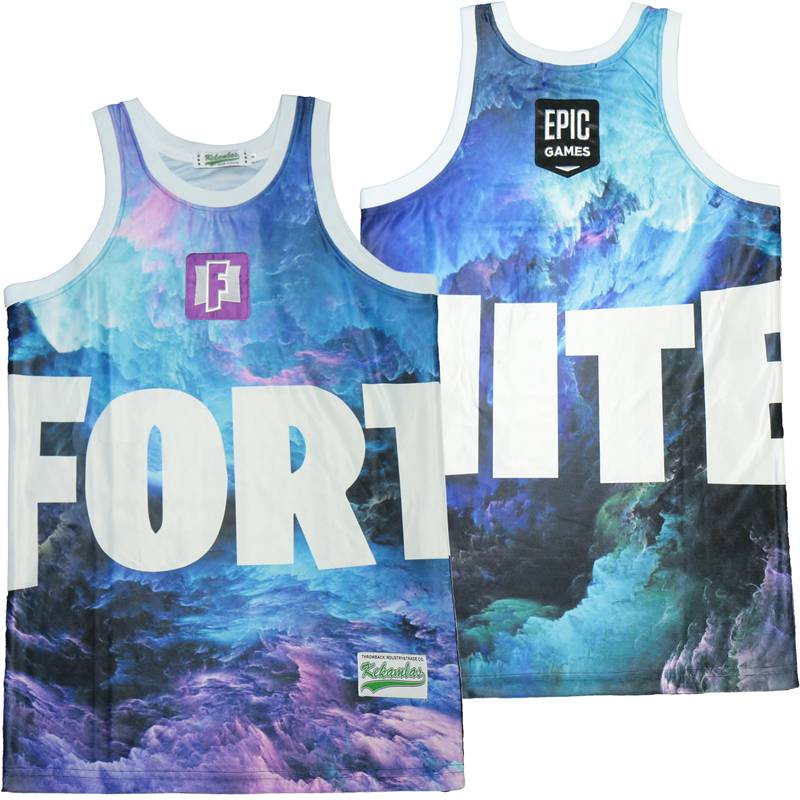 Fortnite Epic Game Movie Basketball Jersey