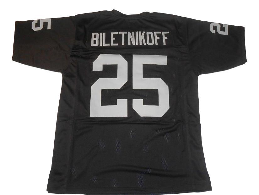 Fred Biletnikoff Jersey #25 Custom Unsigned Football Stitched Black