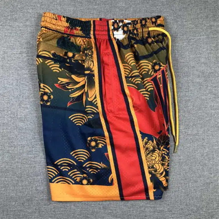 Golden State Warriors Shorts Year of the Rabbit Edition - Basketball Shorts Store