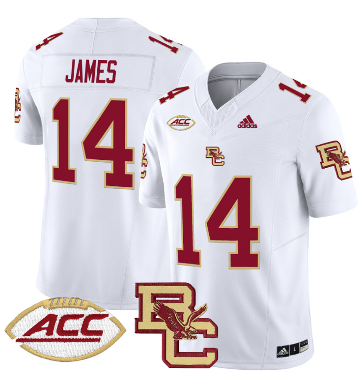 Lewis Bond Jersey #11 Boston College Eagles 2024 Stitched Black