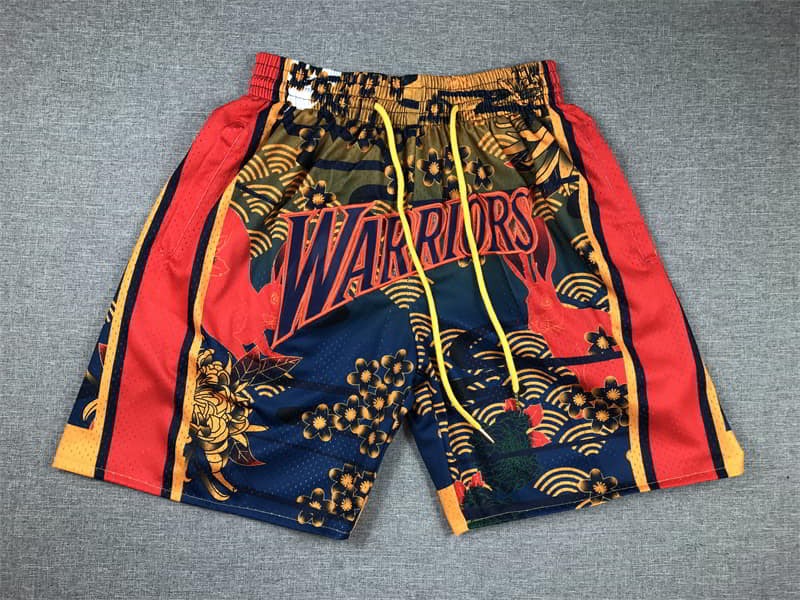 Golden State Warriors Shorts Year of the Rabbit Edition - Basketball Shorts Store