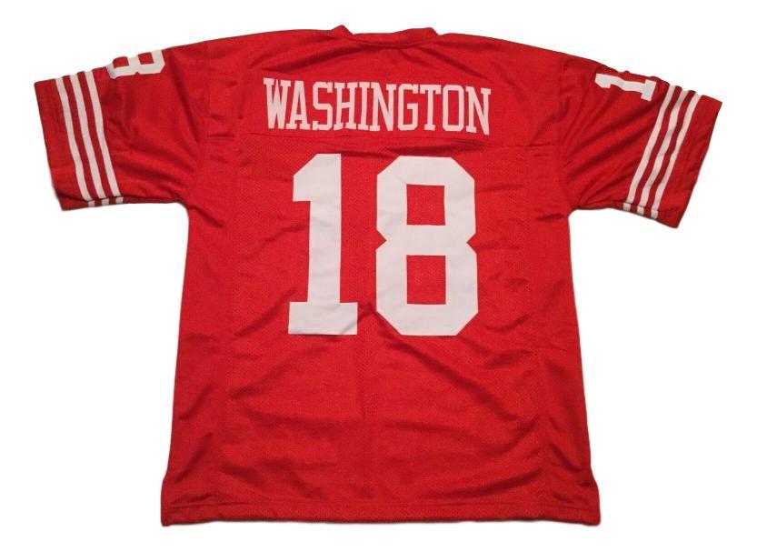 Gene Washington Jersey #18 Custom Unsigned Football Stitched Red