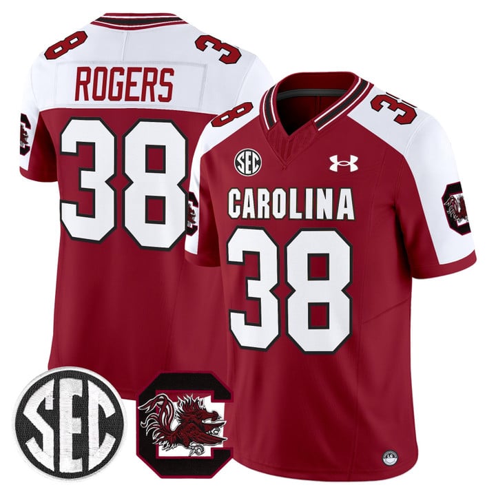 George Rogers Jersey #38 South Carolina Gamecocks 2025 Stitched Garnet Alternate