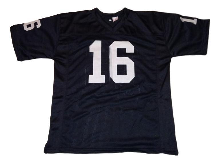 George Blanda Jersey #16 Custom Unsigned Football Stitched Black
