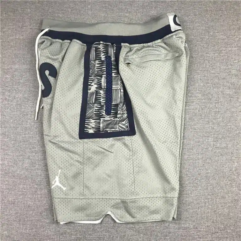 Georgetown HOYAS University 1995-96 Gray Shorts - Basketball Shorts Store