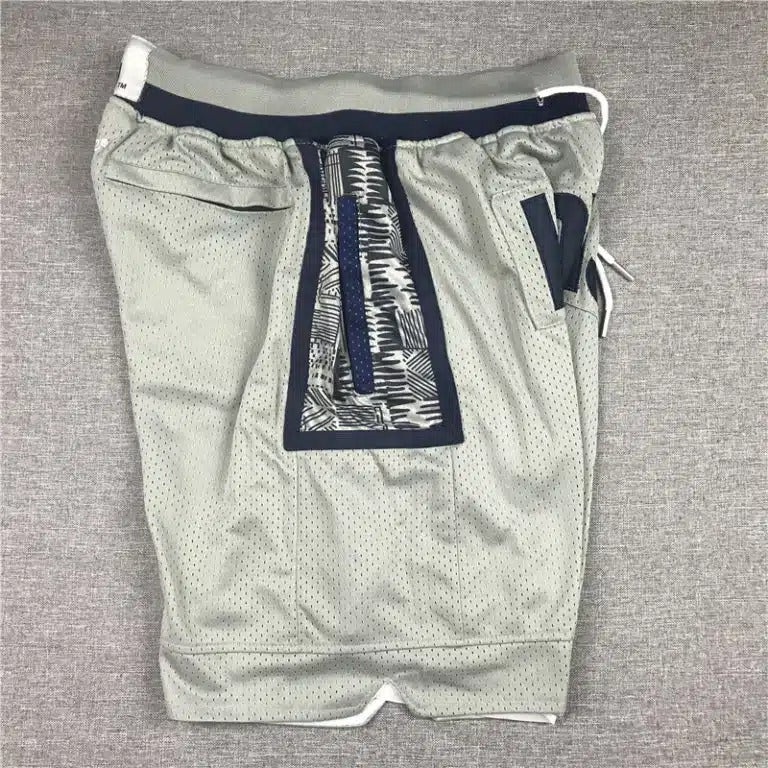 Georgetown HOYAS University 1995-96 Gray Shorts - Basketball Shorts Store