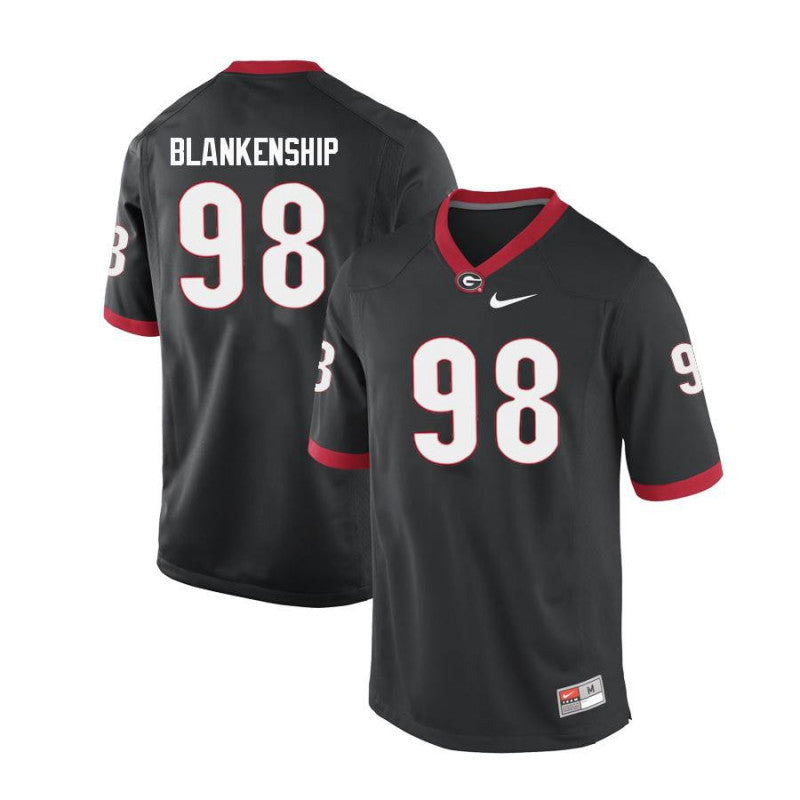 Georgia Bulldogs #98 Rodrigo Blankenship College Football Jersey Black