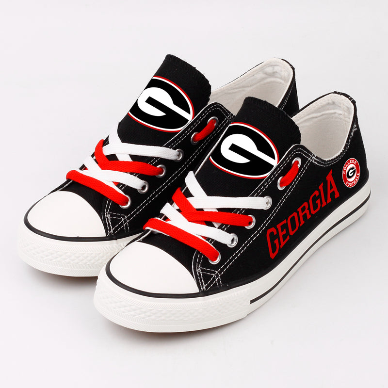 Georgia Bulldogs Sport Sneakers Shoes For Men Women Fans