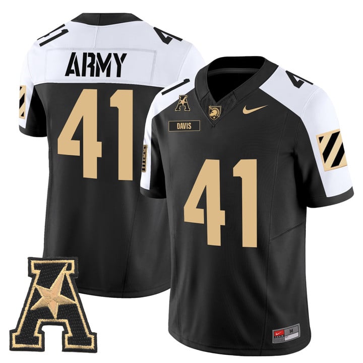 Glenn Davis Jersey #41 Army Black Knights 2025 Vapor Stitched